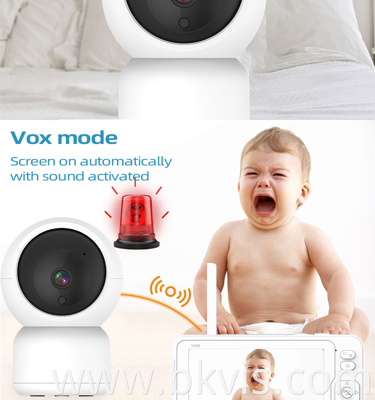 Wireless Monitor Infant Baby Monitor with Night Vision